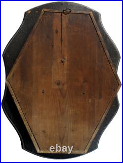 RARE pendule murale Napoléon III marqueterie BOULLE écaille laiton etc RARE pendule murale Napoléon III marqueterie BOULLE écaille laiton etc