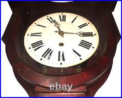 RARE pendule murale, mouvement fer fonctionnel RARE pendule murale, mouvement fer fonctionnel