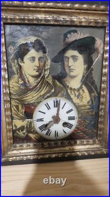 Rare Automate Forêt Noire Carillon Coucou Pendule Horloge Comtoise