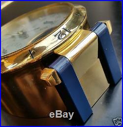 Rare CARTIER DESK CLOCK MOONPHASE PENDULETTE TRAVEL LIGHTER PEN watch montre