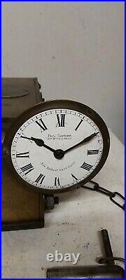 Rare Horloge De Gare Pendule Paul Garnier Comtoise Carillon Foret Noire