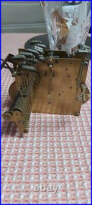 Rare Horloge Pendule Carillon 17 Marteaux Ma Normandie Comtoise Foret Noire