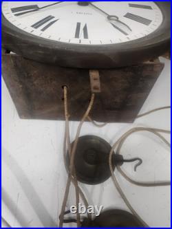 Rare Pendule Comtoise Horloge Régulateur Carillon Forêt Noire Très Rare