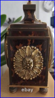 Rare Pendule d'officier De Voyage Hger du Roy L. Leroy Paris À Sonnerie