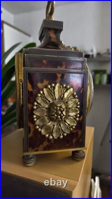 Rare Pendule d'officier De Voyage Hger du Roy L. Leroy Paris À Sonnerie