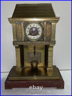 Rare Pendule de Guilmet en l'état