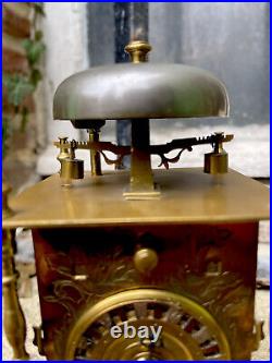 Rare Pendule lanterne? Capucine japonaise Japon vers 1830 Japanese Clock