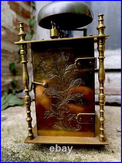 Rare Pendule lanterne? Capucine japonaise Japon vers 1830 Japanese Clock