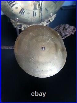 Rare pendule Horloge Lanterne Au Coq 18ème Siècle PONT-FARCY laternenpendel old