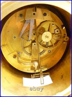 Régulateur début XIXe pendule horloge regulator clock uhr reloj orologio bronze