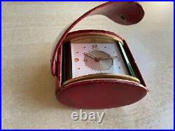 Reveil 8 Jours Jaeger Lecoultre 8 Days Alarm Clock Tischuhr