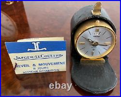 Reveil 8 Jours Jaeger Lecoultre Recital 8 Days Alarm Clock Tischuhr