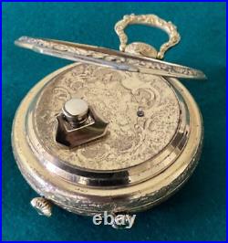 Reveil Musical De Voyage Bueche Girod Miniature Travel Musical Alarm Clock