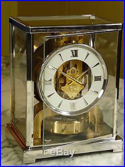 SUPERBE ATMOS V BICOLORE de 1956 Jaeger LeCoultre (clock uhr)