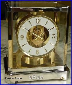 SUPERBE PENDULE ATMOS VIII de 1968 BICOLORE Jaeger LeCoultre (clock uhr)