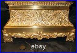 SUPERBE Pendule19ème bronze doré de Honoré PONS fonctionnelle