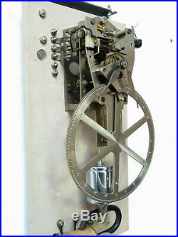 Superbe pendule CHARVET master clock electric (no Brillié, Ato, Lepaute)