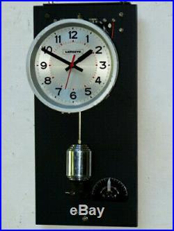 Superbe pendule electrique LEPAUTE industrial clock (no Brillié, Ato)