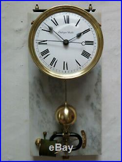 Superbe pendule horloge mère BRILLIE Electrique masterclock (no ATO, LEPAUTE)