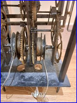 Tres Rare Horloge Pendule échappement chevalier de Béthune comtoise