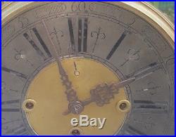 Tres Rrae horloge comtoise 18 eme 30 marteaux musicale -pendule -carillon