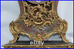 Très grand cartel style Louis XV marqueterie Boulle (53153)
