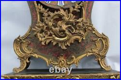 Très grand cartel style Louis XV marqueterie Boulle (53153)