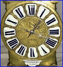 Tres rare horloge lanterne, Chavalier de Bethune